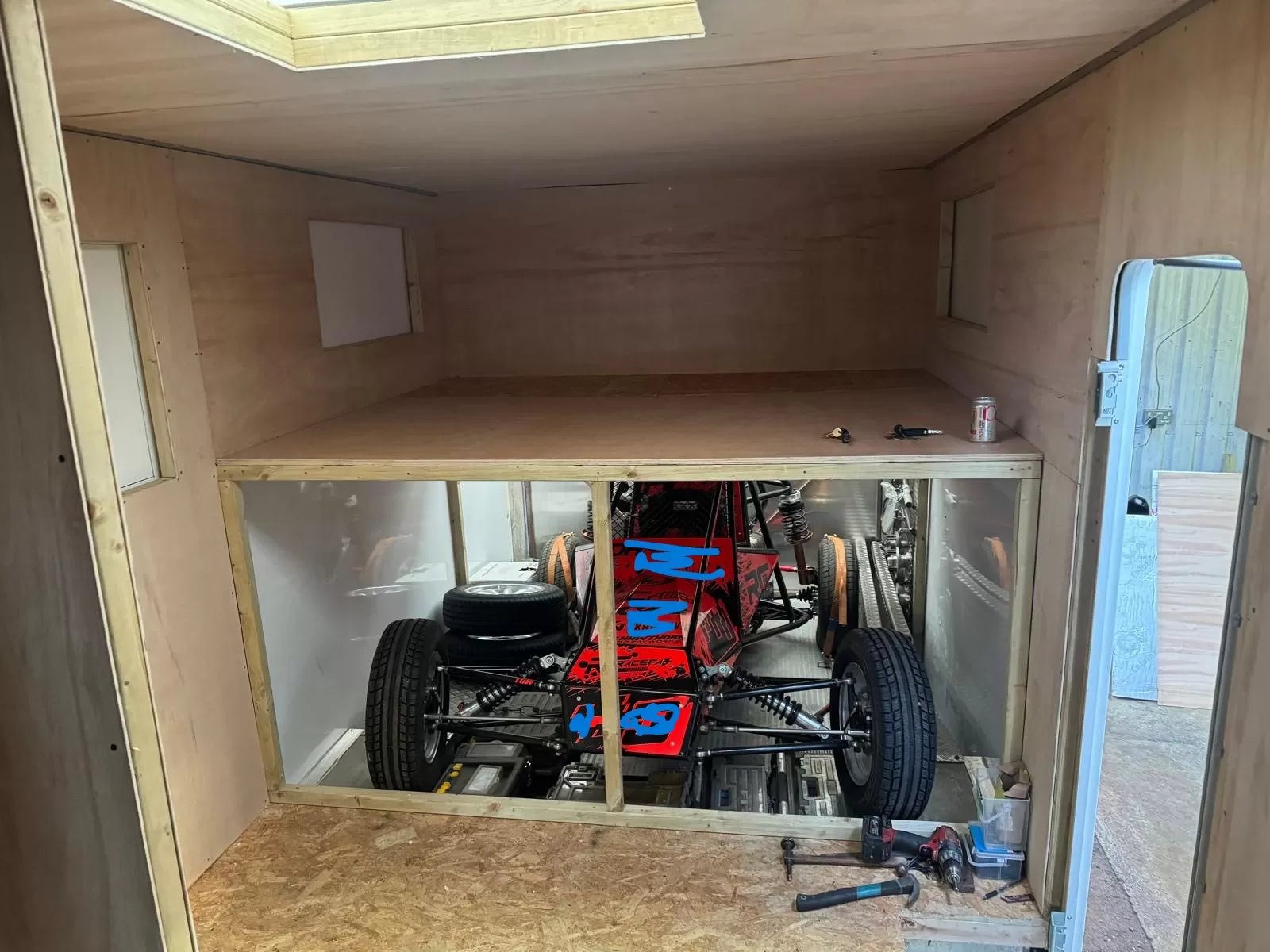 Racetruck Fiat inside 1